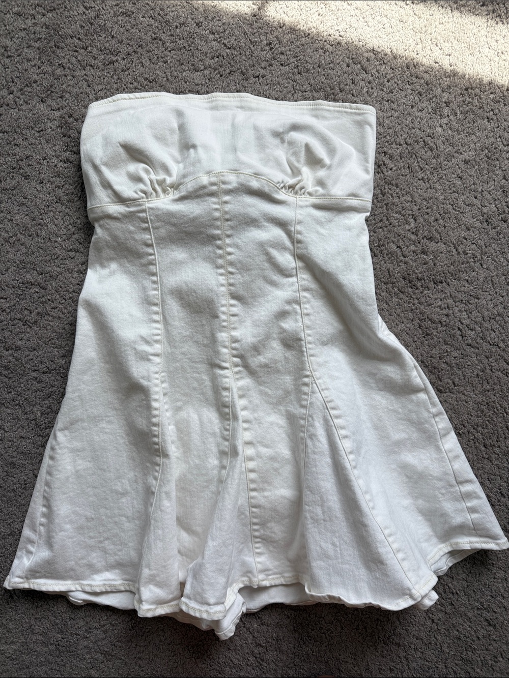 Urban Outfitters Strapless Denim dress
